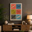 Glider Squadron Mid-Century - Wrapped Canvas-1191508213-1191508217