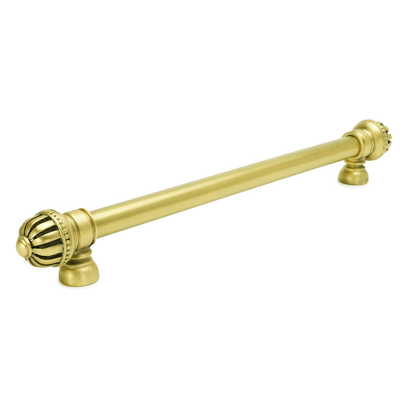 Cricket Cage 8 inch centre to centre long pull in finish Florentine Gold, 8", Florentine Gold