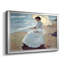 Clotilde sur la plage (Clotilde en la playa) - Jooa Sorolla - Toile tendue avec châssis, 1904-146720211-146720200-146720207