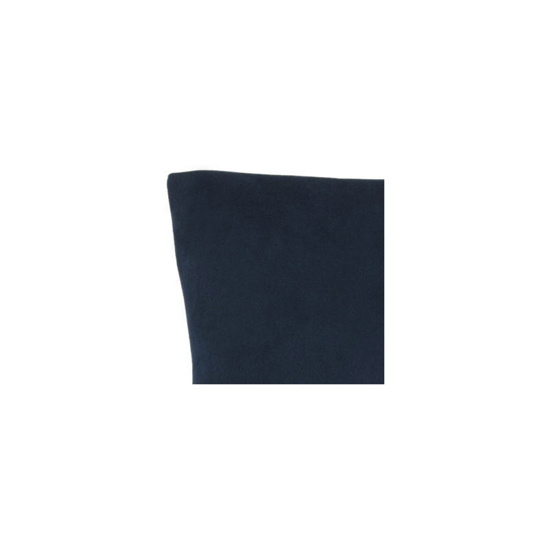 Gallager 19.5'' H Upholstered Parsons Chair, Navy Cotton, 2