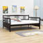 Lit de jour pleine grandeur en bois avec pieds et pieds Elfers-267388240