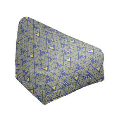 Housse de sac de pois triangles à la main classic
