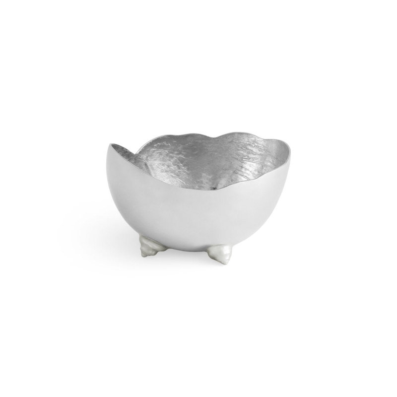 Ocean Reef Moon Shell Bowl, 2.75" H x 3.75" W x 4.5" D