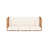 Adelayda Acacia Wood 3-Seater Sofa-1546503467