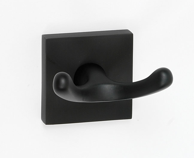 Double Robe Hook, Bronze