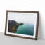 Lighthouse on the Isle of Anglesey in Abstract - Picture Frame Graphic Art Print-55772352-55772353