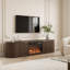 Meuble télé 70 po avec tablettes réglables-1185979358