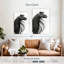 Portrait de cheval Brampt noir et blanc II-108364737