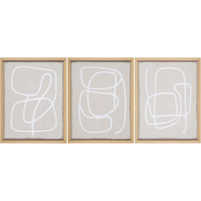 Art mural lignes