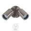 Timera Stainless Steel 2 - Bulb Outdoor Armed Sconce-41239813