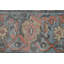 Tapis oriental en laine bleu