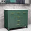 Ensemble de meuble-lavabo avec lavabo en céramique 36 po Green