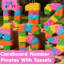 Fax Potato - Pinata Set with Stick & Blindfold - 21st Birthday / Anniversary - Rainbow