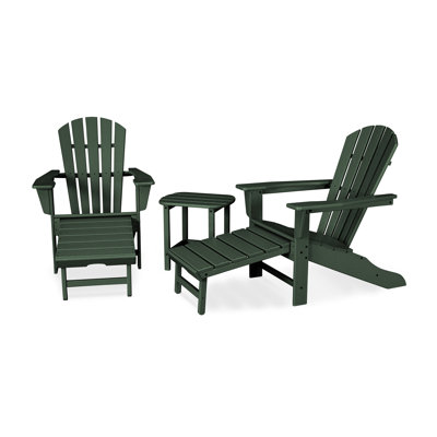 POLYWOOD Palm Coast Ultimate Adirondack 3-Piece Set