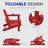 Ayanda HDPE Folding Adirondack Chair With Dual Cup Holder(Set Of 2)-603688840