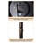 European-style Retro Double-sided Creative Silent Floor Clock