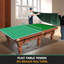 Plateau de table de tennis de table pliable et portatif de taille moyenne 8 pieds vert pour jeux d'intérieur-121198722-121198725