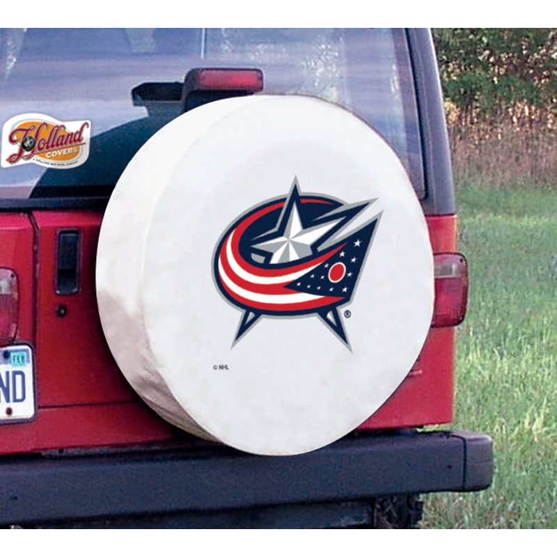Enjoliveurs NHL, Blanc, Y, Columbus Blue Jackets