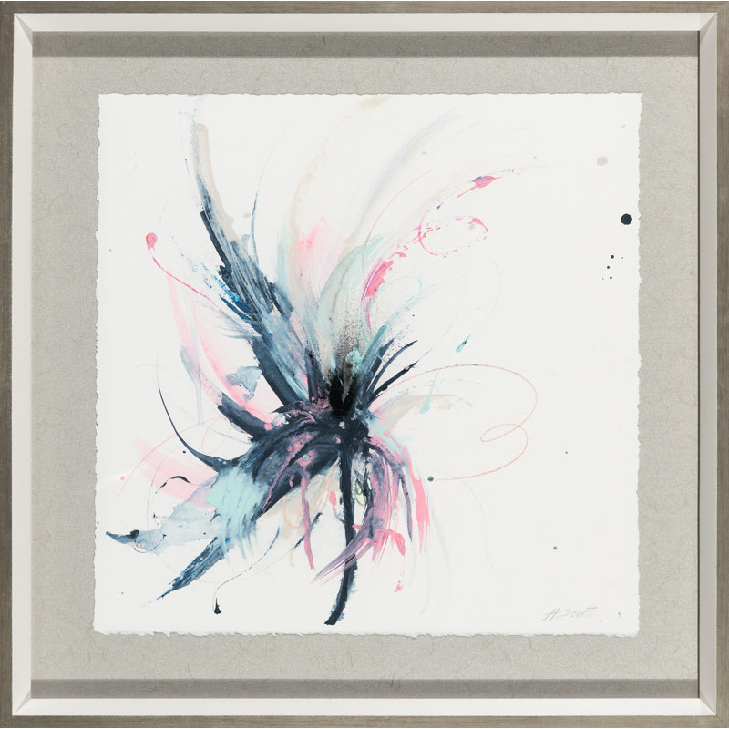 Romance Series 1 par H. Scott - Peinture encadrée sur papier