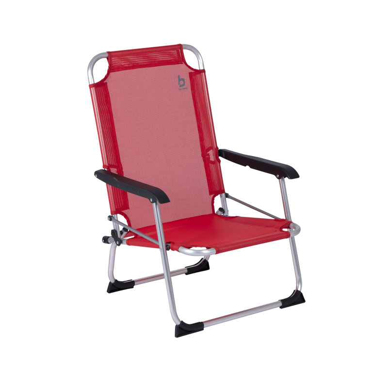 Arean Reclining Beach Chair, Red