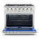 Cosmo 36 in. Vista Collection 4.5 cu. ft. Gas Range, 6 Burners, Convection Oven, LED Light Panel in Modern Stainless Steel