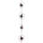 Kynzley Metal Animals Rain Chain