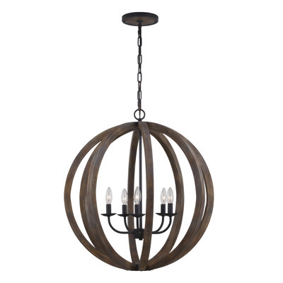 Maxwell Iron 5-Light Chandelier