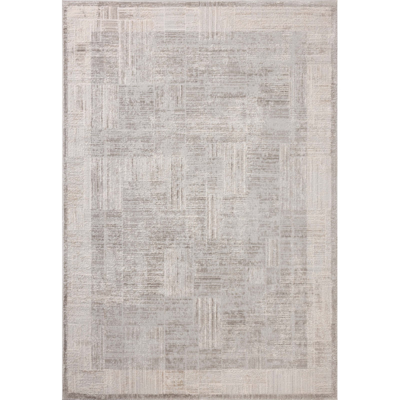 Tapis fumée / brume Loloi Fazzolari, Rectangle 11 pi 6 po x 15 pi