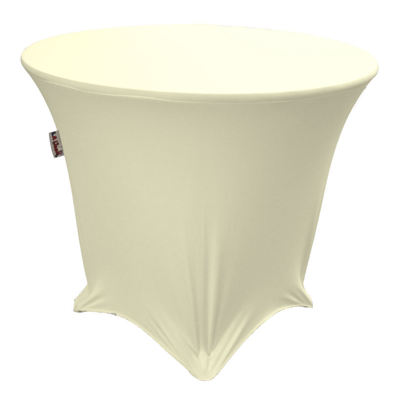 Nappe Spandex, Ivoire, R 60 po x H 30 po