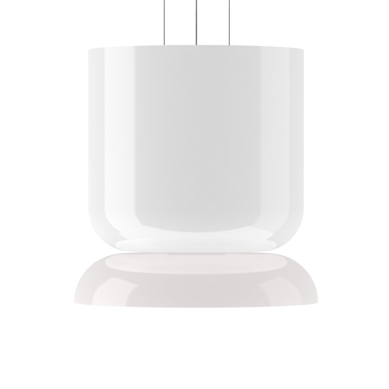 Luminaire suspendu géométrique à 2 lumières Totem
