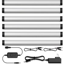  BLACK+DECKER Works with Alexa Smart Under Cabinet Lighting Kit,  Adjustable LEDs, (3) 9 Bars White, A Certified for Humans Device : Tools &  Home Improvement