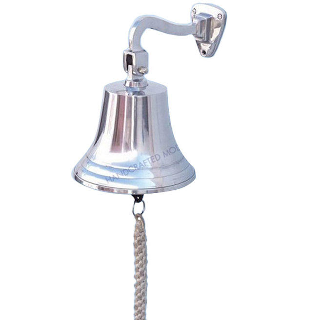 Cloche suspendue chromée 11 po Elginpark, H 18 po x l 11,5 po x P 11,5 po, Chrome