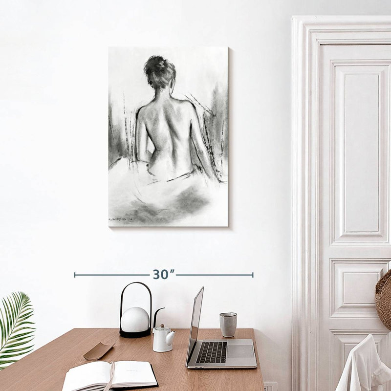 Leisha Soft Silhouette VI, 30" H x 20" W