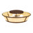 Arleeta Glass Semi Flush Mount