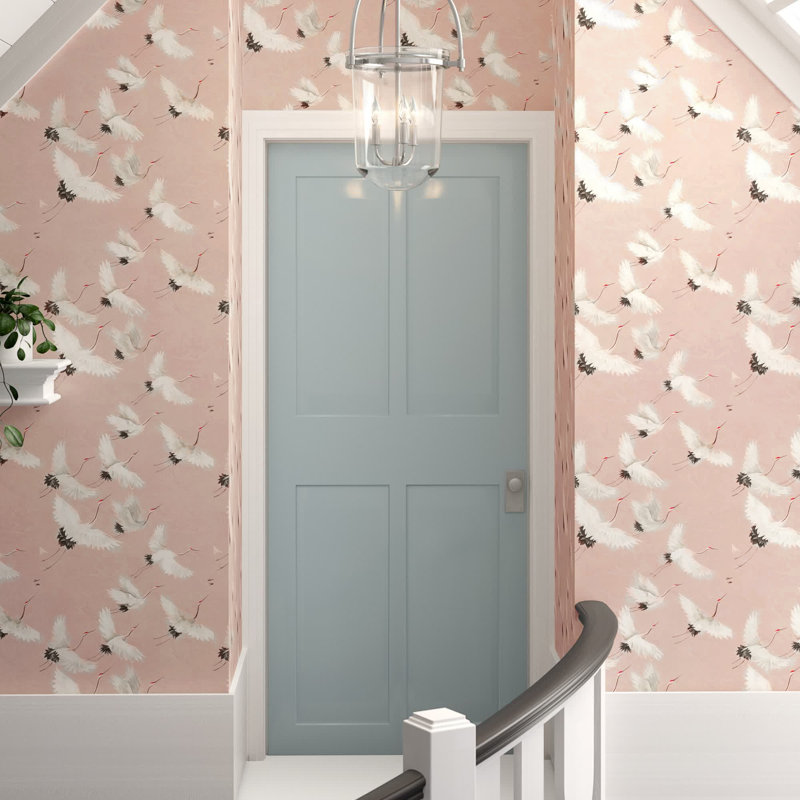 Rouleau de papier peint Acevedo, Rose
