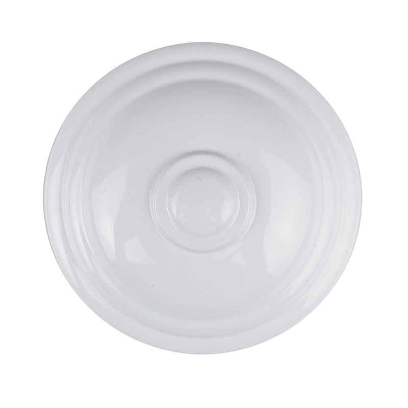 Dijoun Curtain Holdback, Glossy White