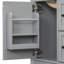 Rosella 24" Freestanding Bathroom Vanity with Ceramic Sink, Soft-Close Door & 3 Drawers-451180171