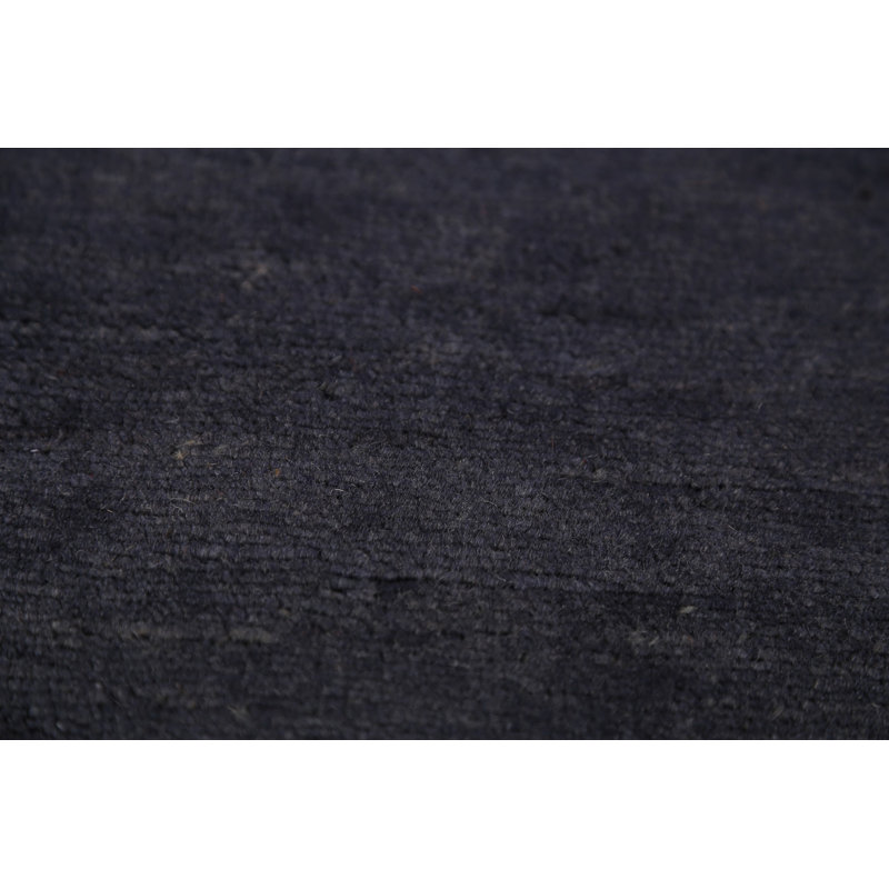 Tapis bleu marine Gabbeh 6 x 8