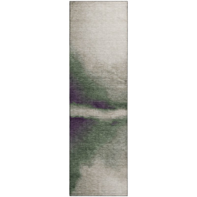 Premium Machine Washable Mayfield AMF2419 Abstract Rug