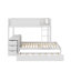 Lit superposé double avec lit gigogne simple, rangement et bureau-1371765100