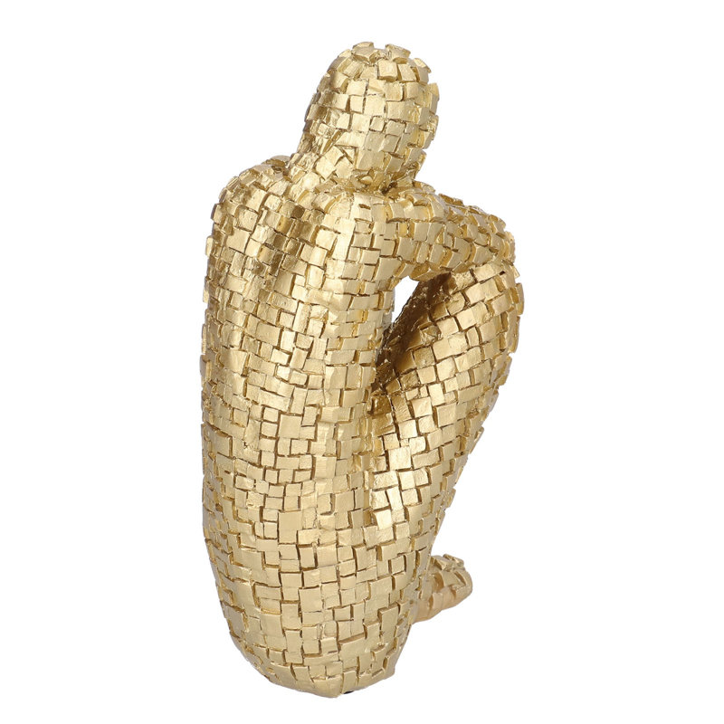 Nordic résine caractère statue sculpture ornements pour bureau à domicile étude salon décoration