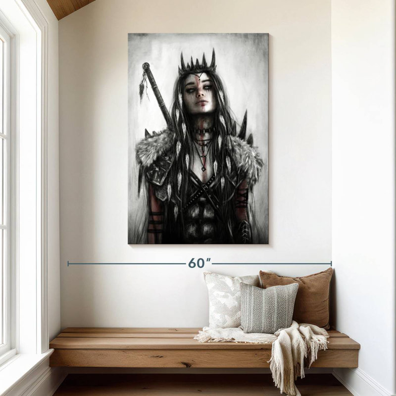 Leisha Wild, 48" H x 32" W