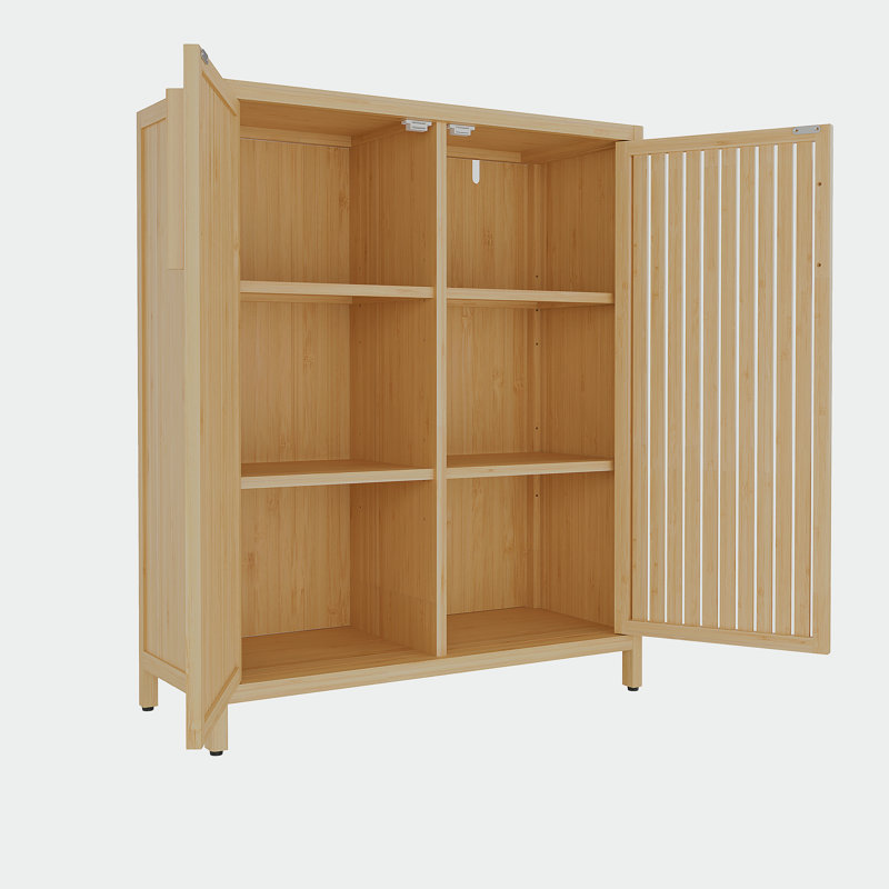 42 inch large capacity storage cabinet, which can be used as a shoe cabinet bathroom cabinet