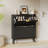 Shoe Cabinet With Flip Drawers, Wooden Shoe Organizer With Hidden Storage, For Hallway And Entryway-1412112997-1409516694