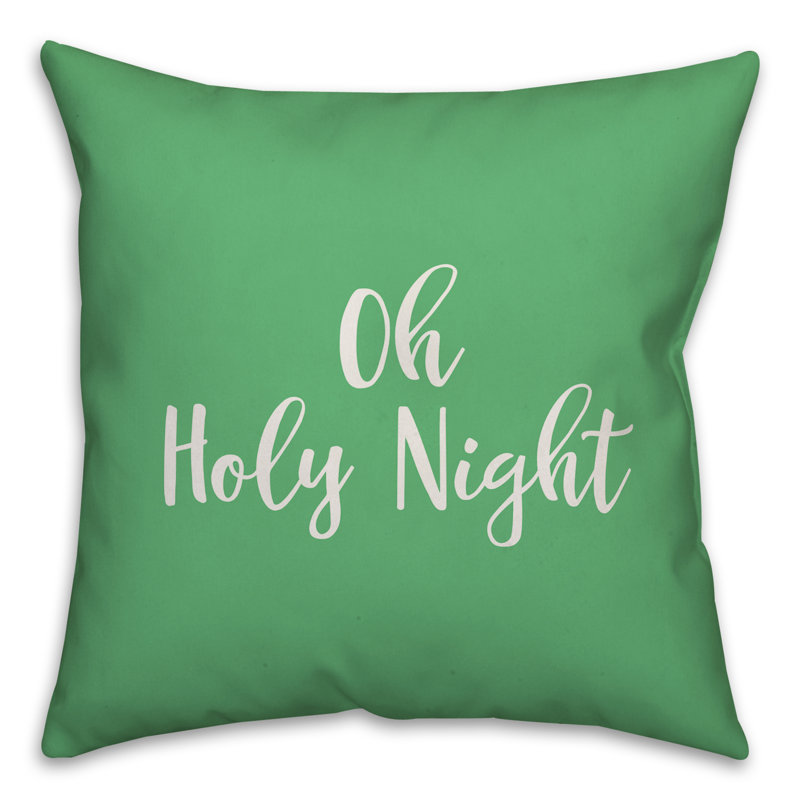  Coussin Oh Oh Night, Vert clair, Housse de coussin
