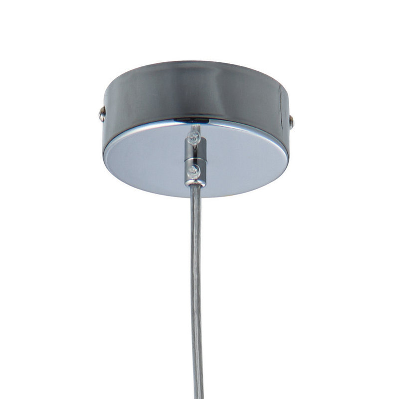 1 - Light Bulb Pendant, Chrome