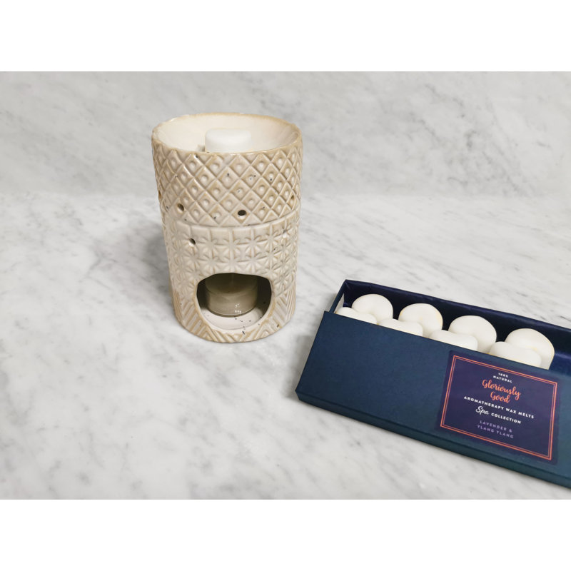 Stoneware Tabletop Wax Warmer