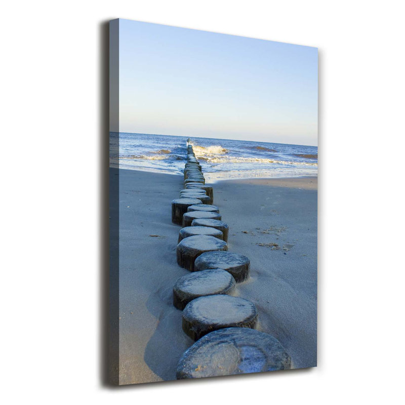 Breakwater - Wrapped Canvas Print