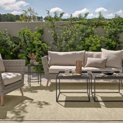 Normanno Limon Handwoven Solid YellowGold Area Rug (8'6"x11'6")