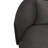 Dubenky Upholstered Swivel Cuddler Chair-1832350184